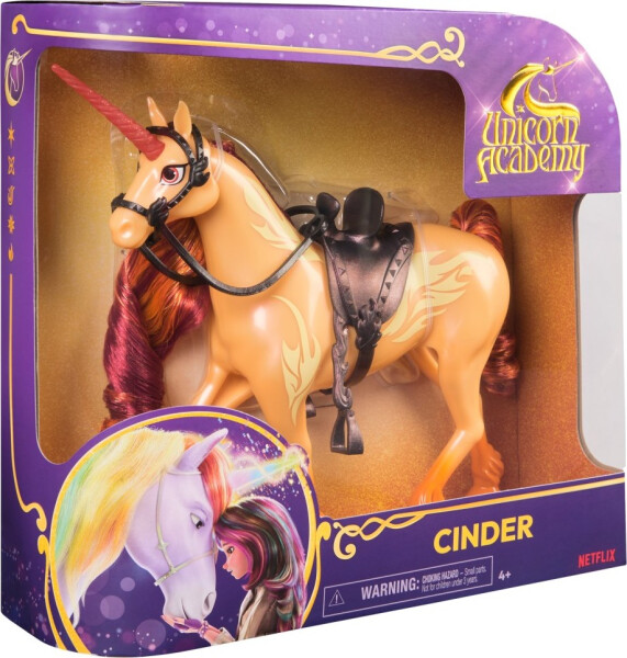 Unicorn academy česací jednorožec 24 cm Cinder - Spin Master Unicorn Academy