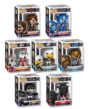 Funko Figurka POP! NFL Mascots Complete Set Pre-Order