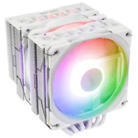 Alpenföhn Brocken 4 Max ARGB bílá / Chladič CPU / 260W TDP / 2× 120 mm ARGB / 6× heatpipe / Intel + AMD (84000000227)
