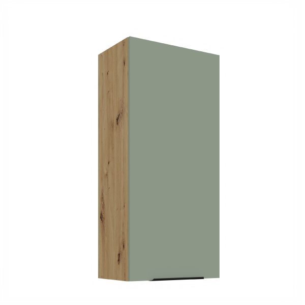 Horní skříňka Aria 50 G-108 1F Barva korpusu: Dub artisan, Barva dvířek: SA - Aquamarine AFM