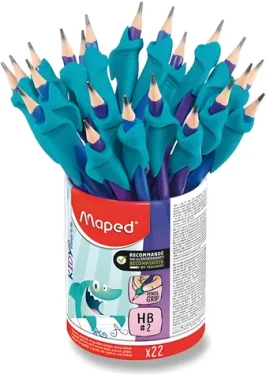 Maped Kidy Learn Finger Guide / Tužka / Grafitová / Trojhranná / HB / 1 ks (0015/9853502)