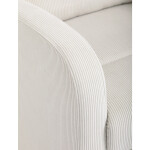 TV a relaxační křeslo, manuální polohování push back, potah manšestrová béžová látka