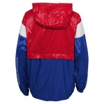 Outerstuff Dětská bunda New York Rangers Goal Line Stance Full-Zip Windbreaker Velikost: Dětské L (13 - 14 let)