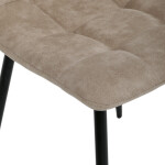 Jídelní židle, béžová, látka vintage, CT-281 CRM3