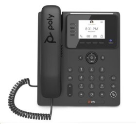 Poly Savi CCX 350 černá / IP Telefon / MS Teams / 2.8" displej / 2x RJ-45 / PoE (848Z7AA#AC3)