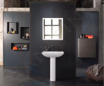 DURAVIT - ME by Starck Umyvadlo 600x460 mm, s přepadem, s otvorem pro baterii, bílá 2335600000