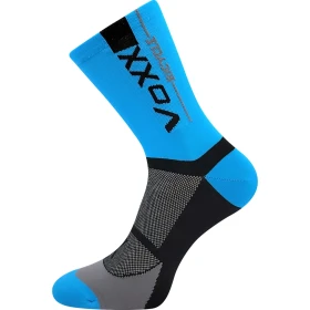 VOXX Ponožky cyklistické STELVIO sportovní NEON TYRKYSOVÉ 43-46 117798