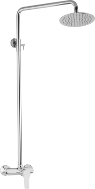 JB Sanitary Sprchová zostava s batériou DOKA s horným vývodom, průměr 20cm SK 61 000 00 3