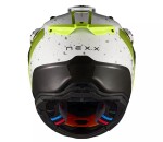 Helma na moto Nexx X.Rally Yuma white/neon - L / bílá