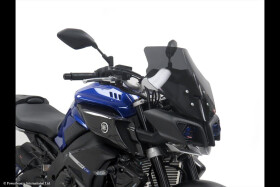 Yamaha MT-10 16-21, FZ-10 16-21 Adventure Sports plexi štít Powerbronze 385 mm - lehce kouřová