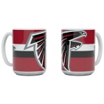 Hrnek Atlanta Falcons NFL Triple Logo Jumbo (450 ml)