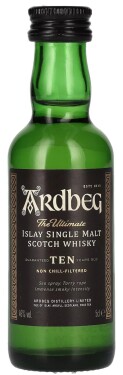 Ardbeg Whisky 10y 46% 0,05 l (holá lahev)