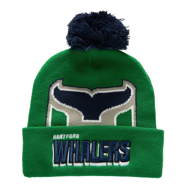 Mitchell & Ness Pánská zimní čepice Hartford Whalers NHL Punch Out