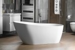 AQUALINE - TISA volně stojící vana, 170x80cm, bílá 2.jakost E1780