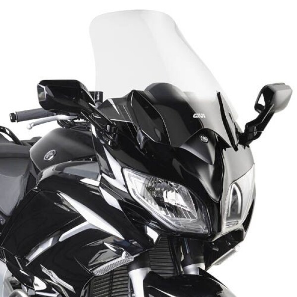 D2109St plexi čiré Yamaha Fjr 1300 (13-20), vxš553x530 mm, o 50 mm vyšší než originál