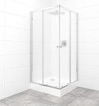 SAT - Set sprchového koutu a vaničky, čtverec 90x90 cm Multi Basic SIKOBKMUQ90CRCH SIKOBKMUQ90CRCH
