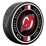 Mustang Puk New Jersey Devils NHL Ribbon