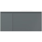 MEXEN/S - Orio koupelnová skříňka 100 cm s umyvadlem Vela pravá, 1S, 1D, grafit mat/bílá mat 91A13-10047-3-BBFF66-W23P01
