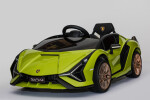 Mamido Dětské elektrické auto Lamborghini Sián zelené