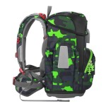 Školní aktovka Step by Step CLOUD, Black Cat Chiko - 5 dílný set, AGR certifikát