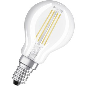 LEDVANCE 4058075447936 LED Energetická třída (EEK2021) D (A - G) E14 kapkový tvar 5.5 W = 60 W teplá bílá (Ø x d) 45.0 mm x 77.0 mm 1 ks