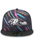 New Era Pánská kšiltovka Baltimore Ravens NFL 2026 Crucial Catch 59FIFTY Fitted Velikost: 7 3/8