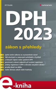 DPH 2023 - zákon s přehledy - Jiří Dušek e-kniha