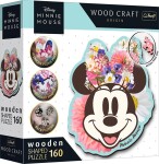 Puzzle Wood Craft Origin Stylová Minnie 160 dílků - Trefl