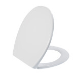 CERANO - WC sedátko Tavoleta - SoftClose - UF plast - bílá lesklá - 37,2x5,2x44,6 CER-414803