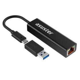 Asustor AS-U2.5G2 redukce USB-C 3.2 (M) - 2.5GBASE-T (F) černá / 2.5GBps (92G01-N02U0002)