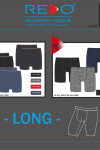 Pánské boxerky LONG směs barev XL