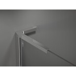 MEXEN/S - Velar L sprchový kout, posuvné dveře 90 x 90, dekor, chrom 871-090-090-33-01