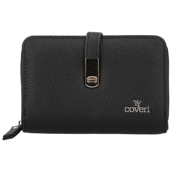 Stylová dámská koženková peněženka Coveri Anya, černá