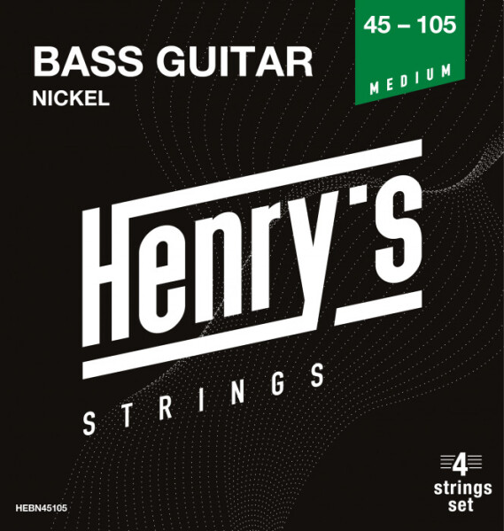 Henry`s HEBN45105 Bass Nickel - 045“ - 105”