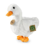 Plyšová kachna bílá 24 cm, ECO-FRIENDLY