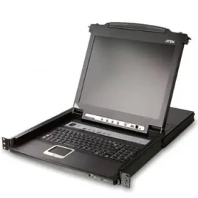 ATEN CL5708M / KVM 8 port / LCD LED 17 + klávesnice + touchpad USB / PS-2 (CL5708M-ATA-AG)