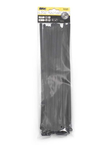 GG TS76300R Stahovací pásky rozepínací 7,6x300mm 25ks -