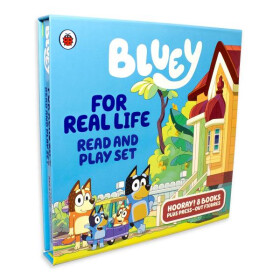 Bluey: For Real Life. Read and Play Set - Bluey
