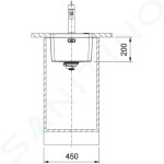 FRANKE - Mythos Dřez MYX 110-34, 380x440 mm, nerez 122.0637.419