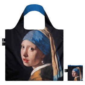Skládací nákupní taška LOQI JOHANNES VERMEER Girl with Pearl Earring