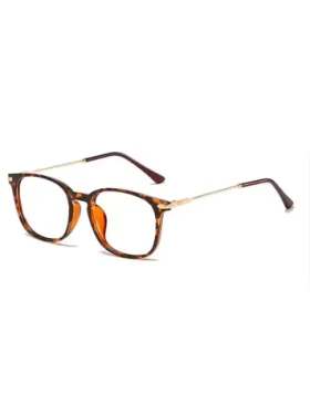 VeyRey Brýle blokující modré světlo hranaté Orvar hnědá