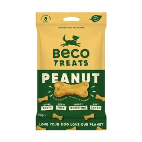 BeCoThings Beco Treats Odměna pro psy Peanut 70g (BG-755837)