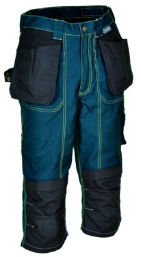 Pracovní kalhoty 3/4 Cofra GRONINGA modrá velikost 56 (CAGRONINGA_02_56-B)