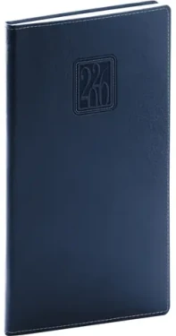 NOTIQUE Kapesní diář Panama 2026 tmavě modrý / 9 x 15.5 cm (PGD-KAPPA-6390)