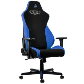 Nitro Concepts S300 Galactic Blue modrá / Herní židle / látka / nastavitelná / pojezová kolečka / nosnost 135 kg (NC-S300-BB)