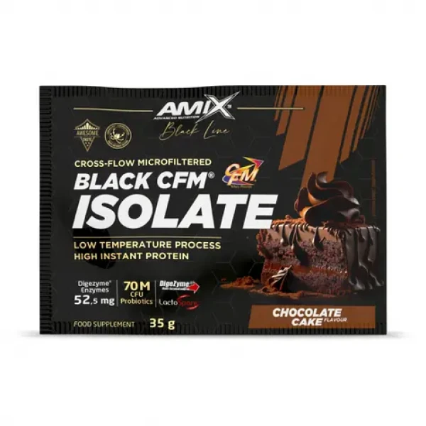 Amix Black Line Black CFM Isolate 35 g chocolate cake (17462)