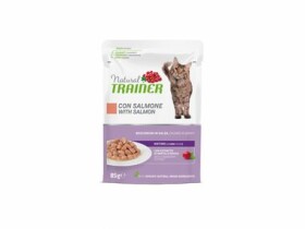 Natural Trainer Cat MATURE losos 85 g / Kapsička pro kočky (8059149030203)