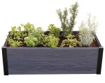 Keter vyvýšený záhon MAPLE TROUGH - šedý