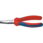 Knipex 38 91 200 pro elektroniku a jemnou mechaniku ploché jehlové kleště 45° zahnuté vanadová elektrikářská ocel 200 mm