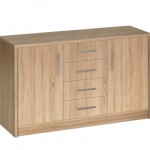 Komoda Genewa 2 - Dub sonoma Barva korpusu: Dub Sonoma